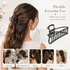 4Pcs Metal Hair Claw Clips Set, Large Alloy Hair Clips