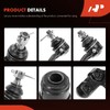 A-Premium Set of 10, Front Upper Lower Ball Joint, Inner