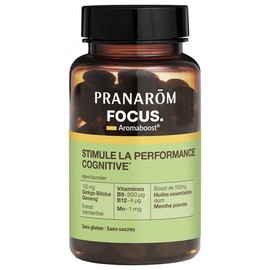 Pranarôm Aromaboost Focus - Concentration 60 Capsules