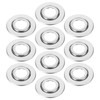 Uonlytech 10pcs Fire Sprinkler Cover Plate 3/4 Inch Sprinkler Escutcheon