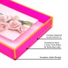 Mutellstory Floating Photo Frame Acrylic Wall Mount Table Decoration Modern