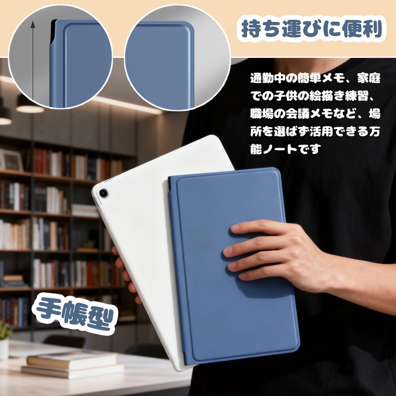 ZiSyouMa Dry Erase Board Notebook, Portable, Meeting Board, Easy to