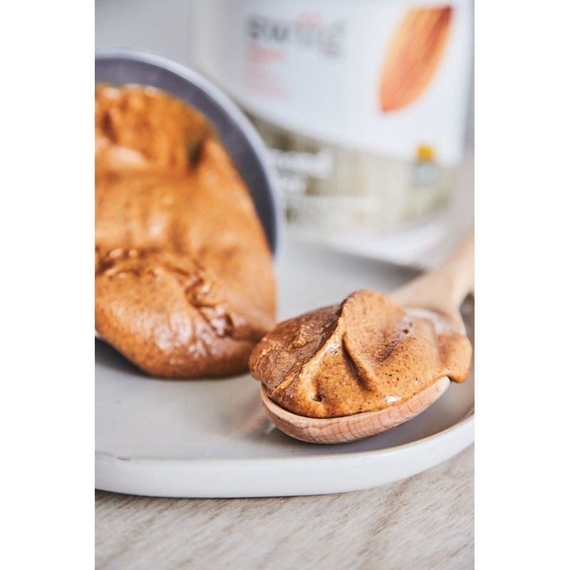 swiig Natural Almond Butter, Made with ONLY Ground, Dry Roasted