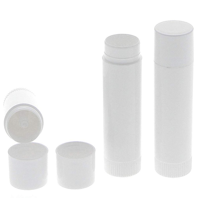 Queta Pack of 50 Empty Lipstick Plastic Lipstick Sleeves Empty