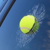 COGEEK 3D Prank Tricky Broken Glass Sticker Car Window Ball