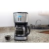 Capresso 12-Cup Coffee Maker with Glass Carafe, Stainless and Black