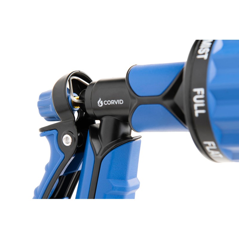 Corvid 8-Pattern Rear Trigger Spray Hose Nozzle – Durable Plastic