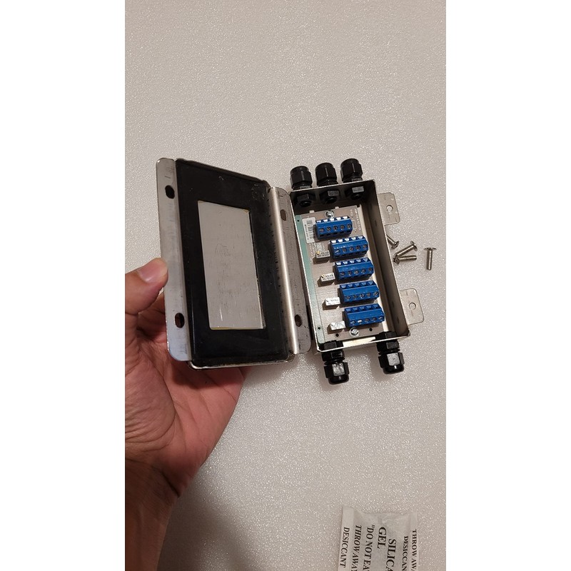 Small Junction Box 10x15.5x3.5cm Stainless Steel Junction Box, Hub for