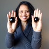 Black Obsidian Sphere Protection Crystal Ball 2.0-2.25 inch