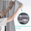 Singring Translucent Wave Curtain Pleat Tape with 100 Hooks, Ripple