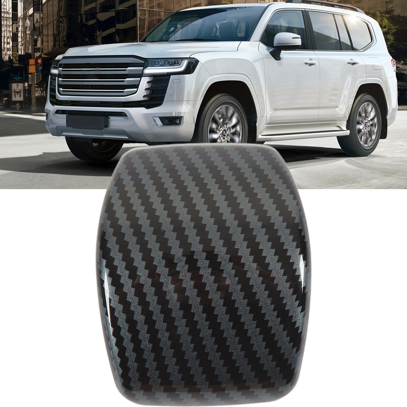 Gear Shift Knob Cover Carbon Fiber Pattern Protective Shift Head
