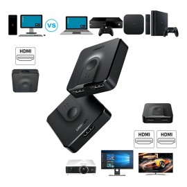 Switcher Hdmi Bidireccional 3d 4k X 2k@60 Hz / Ugreen