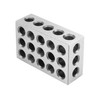 QWORK 2 Pieces Parallel Blocks Metric 1-2-3 Blocks, 23 Holes