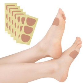 Moleskin Blister Plasters Heel - Pack of 10 Blister Plasters Set, Bubble Plasters Toes, Heel Plasters for Hiking, Against Blisters and Friction