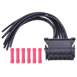 Heater Blower Resistor Plug Wiring Harness Blower Regulator Resistor Cable Heater Fan Wiring Interior Fan Wiring Repair Kit for Clio 2 Megane 2 Grand Scenic 2 Mode Twingo 2 Wind