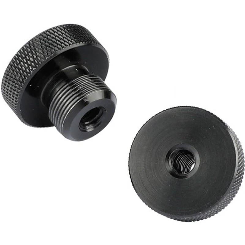 CAMVATE Tornillo de micrófono hembra de 1/4"-20 a 5/8"-27 macho