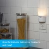 GE Ultrabrite Dimmable Sconce LED Night Light Plug-In, Energy Efficient,