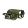 SmartShake Reforce Verde Botella Mezcladora de Acero Inoxidable 900 ml,