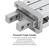 MHZ2 Steel Pneumatic Finger Cylinder Double Acting Air Gripper High