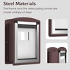 Dog Door for Wall, Dog Door with Double Magnetic Flaps,