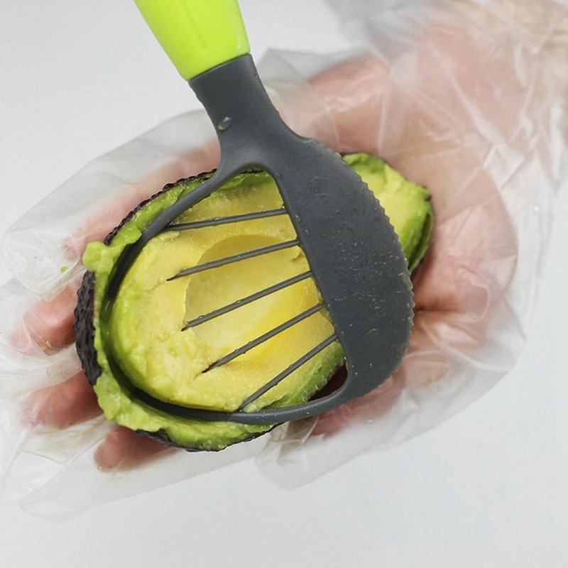Giyofom 3-In-1 Avocado Tool Multifunctional Avocado Cutter Avocado Cutter Fruit