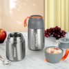 flintronic Insulated Food Flask, 650ml Food Warmer for Hot Food,