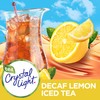 Crystal Light Decaffeinated Lemon Iced Tea Drink Mix (6 Pitcher