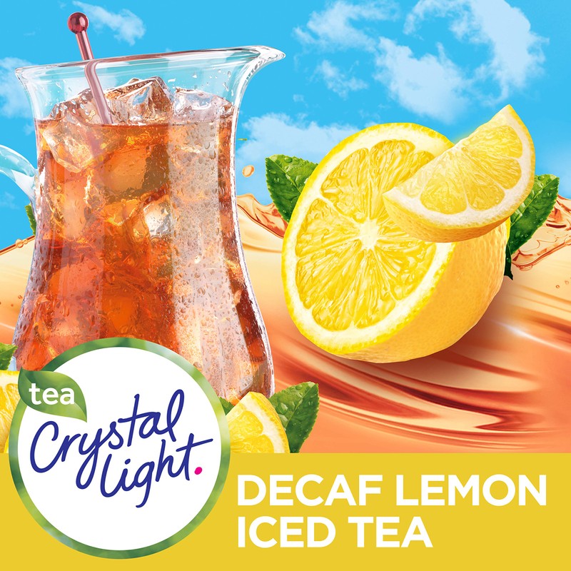 Crystal Light Decaffeinated Lemon Iced Tea Drink Mix (6 Pitcher