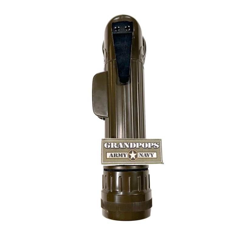 Fulton U.S. MILITARY ISSUE FULTON MX-991/U OD GREEN ANGLEHEAD FLASHLIGHT