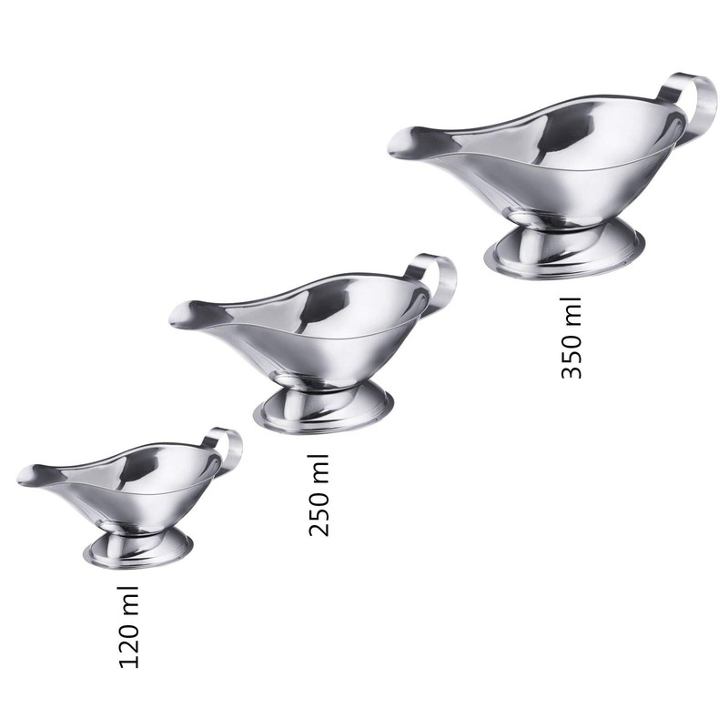 Westmark 62272270 Sauce Bowl, Drip-Free Spout, Capacity: 120 ml, Stainless
