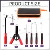 Swpeet 46Pcs Poly Rivet Gun Set, Multifunctional Rivet Removal Tool