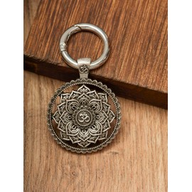 HAQUIL Mandala Buddha Tibetan Keychain Cute Key Chains, Key Chain Charm, Keychain Accessories for Women Gifts Purse Bag Accessories