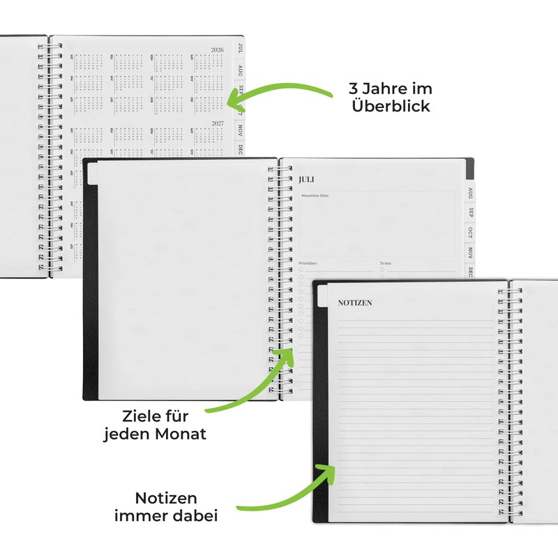 WallDeca Weekly Planner 2026, Homework Book, School Planner | Calendar