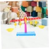 Operitacx Educational Lever Balance Scale for DIY Assemble Plaything for