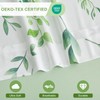 Botanical 6-Piece Queen Bed Sheets Set, Boho Floral Print Brushed