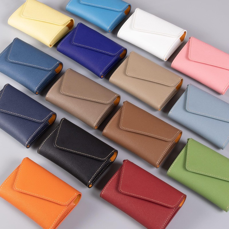 COGURE CONMKC Smart Key Case, Genuine Leather, European Embossed Leather,