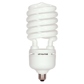 Satco S7399 85 Watt (350 Watt) 5700 Lumens Hi-Pro Spiral CFL Daylight White 5000K Medium Base 120 Volt Light Bulb