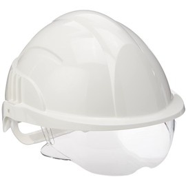Centurion S10PLUSEWA Vision Plus Safety Helmet, Non-Vented Slip Ratchet, White