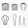 Simple multi-purpose fixing pin U-pin updo hair clip multi-purpose fixing pin hairpin / 간편 다용도 고정핀 U핀 올림머리핀 올림 머리 다용도 고정 핀 헤어핀