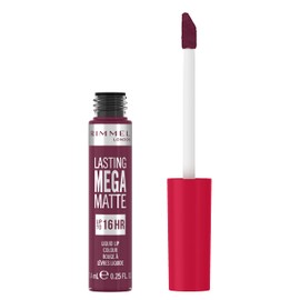 Rimmel London Lasting Mega Matte Liquid Lip Colour 940-rock Me Purple 74 ml Unisex