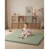 Blissful Diary Blissful Diary Vegan Leather Baby Play Mat, 50x50