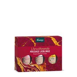 Kneipp Gift Pack Pampering Massage Favourites - The Perfect Gift for Pleasant Relaxation and Pampering Moments - 3 x 20 ml
