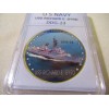 US NAVY - USS RICHARD E. BYRD (DDG-23) Challenge Coin