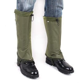 High-end cordlock skirt gaiters, heel gaiters, skirt gaiters, mountain gaiters, hiking gaiters, spats, high-end cordlock Skirt Gaiters-XL 3ea