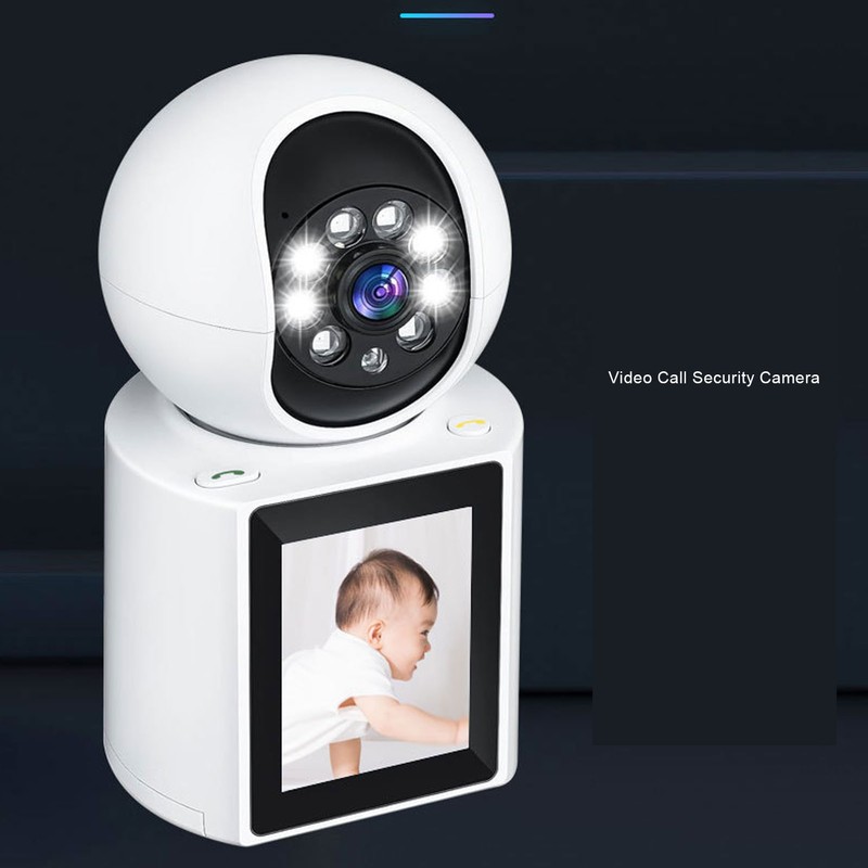 2.4in Screen WiFi Video Call Camera HD 360 Degrees Angle