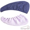 Satin Hair Drying Wrap Hair Towel | Rapid dry Caps
