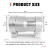Peastorm 2.5 to 2.75 Inch Exhaust Adapter, 2.5" ID to