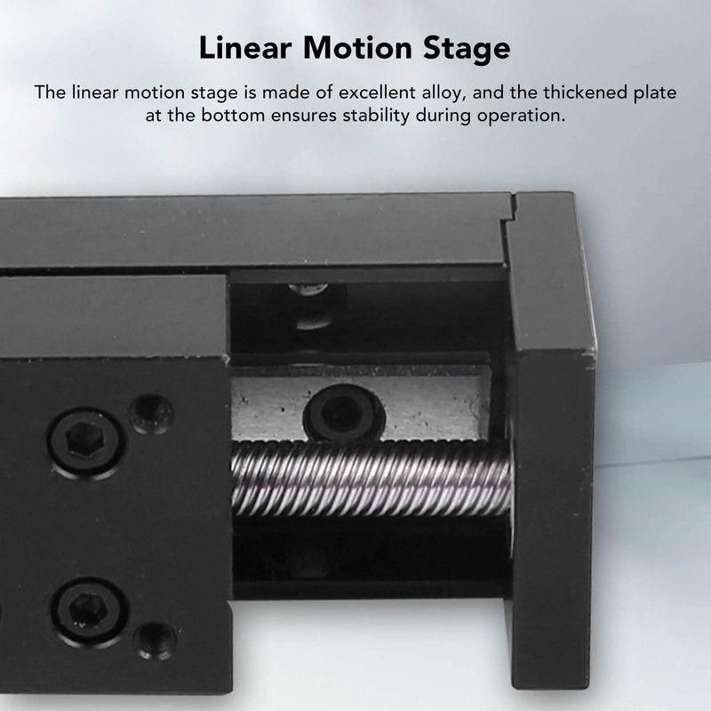 Linear Table with 100 mm Hub, X-Y-Z Axes, 28 Stepper