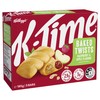 Kellogg's K-Time Baked Twists, Raspberry and Apple Flavour Snack Bars,