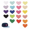 Heart Iron-On Patches,20 PCS Iron On Embellishments for Clothing Repair